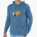 Fire Football 6B360E Hoodie - Minimalist Print for Adults - T-Shirt, Sweatshirt, Hoodie