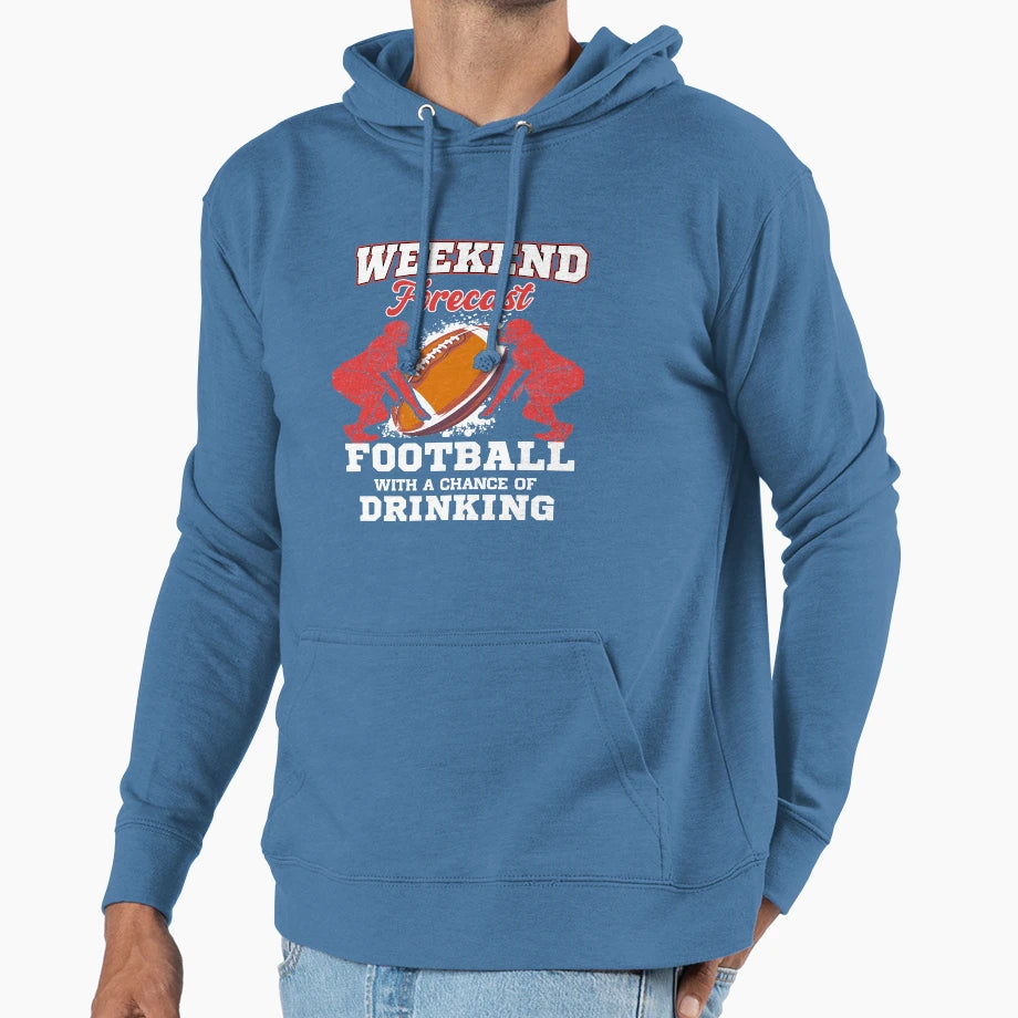 American Football Hoodie - Graphic Print for Adults - T-Shirt, Sweatshirt, Hoodie