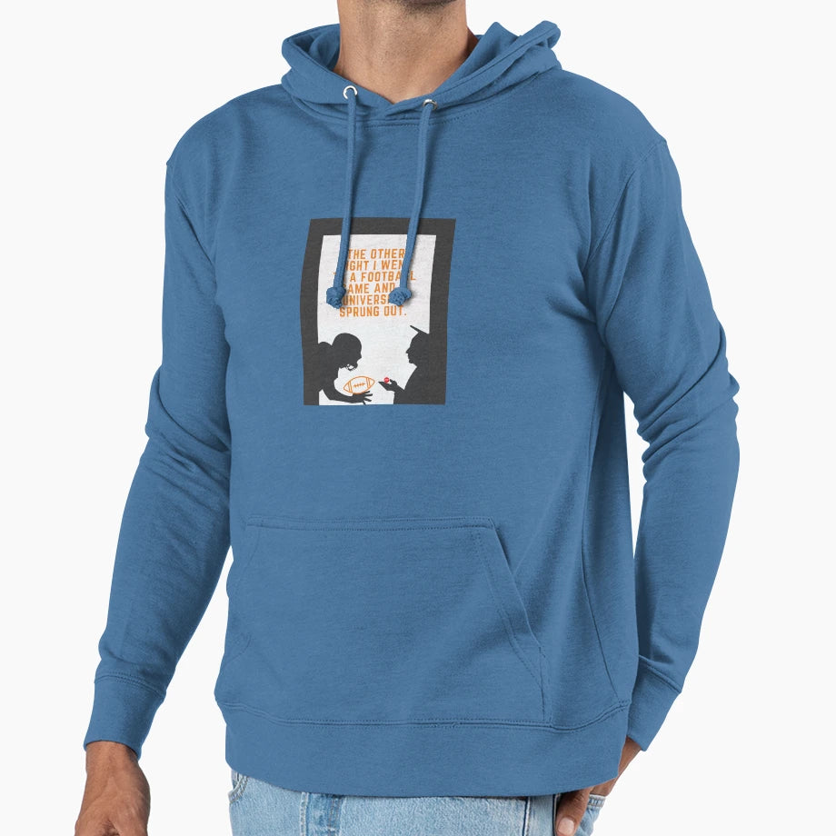 Footballism Hoodie - Novelty Apparel for Adults - T-Shirt, Sweatshirt, Hoodie
