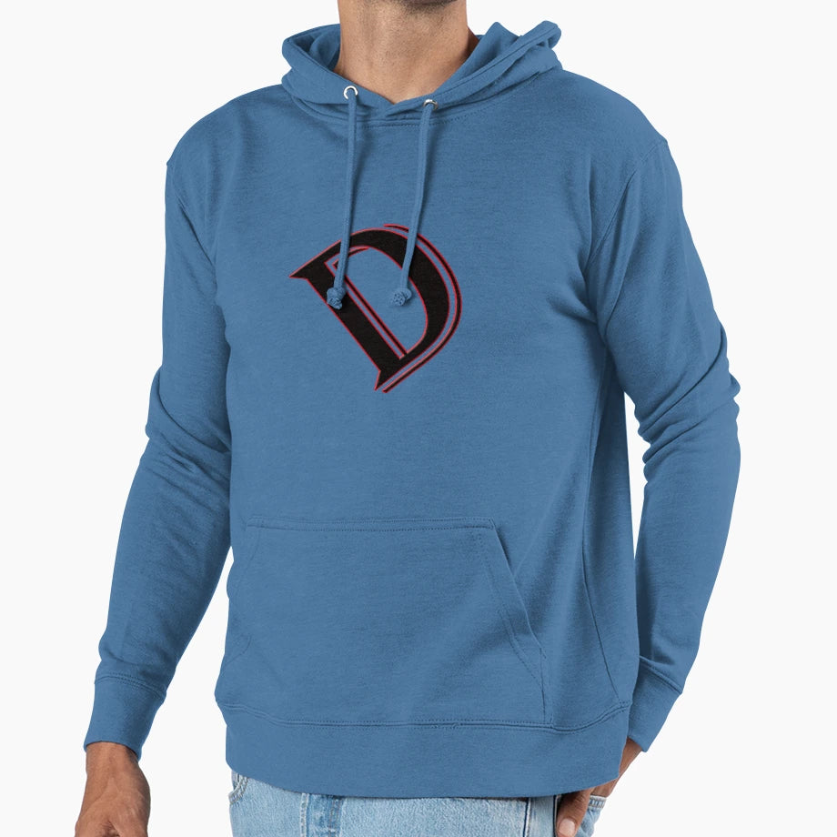 Alphabet D Hoodie - Aesthetic Graphic Men Women - T-Shirt, Sweatshirt, Hoodie
