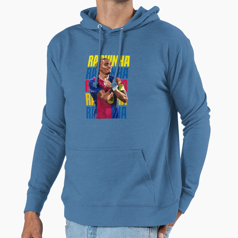 Raphinha Hoodie - Fun Novelty Design Unisex - T-Shirt, Sweatshirt, Hoodie