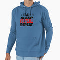 Eat Sleep Baseball Repeat Hoodie - Minimalist Print for Adults - T-Shirt, Sweatshirt, Hoodie