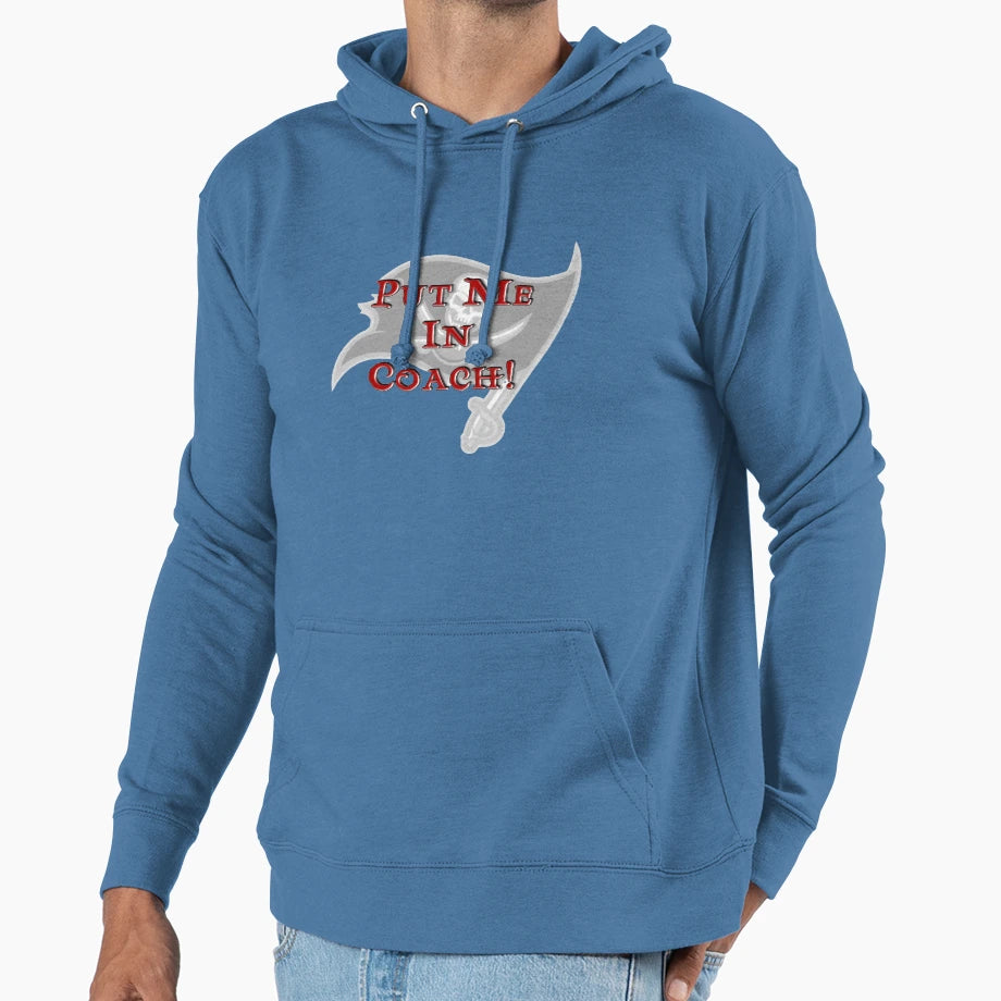 Put Me Coach Hoodie - Custom Art Print Unisex - T-Shirt, Sweatshirt, Hoodie