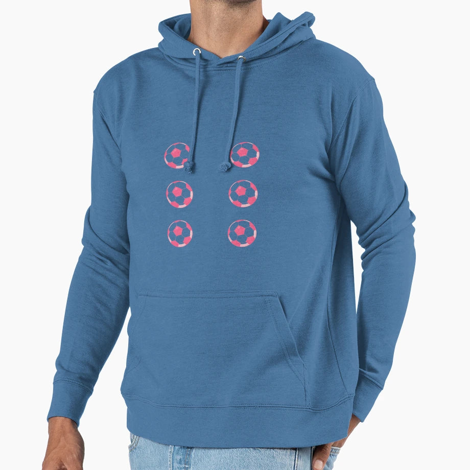 Soccer Ball Hoodie - Trendy Graphic Unisex - T-Shirt, Sweatshirt, Hoodie