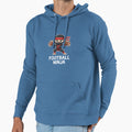 American Football Funny Training Player Hoodie - Unique Graphic for Adults - T-Shirt, Sweatshirt, Hoodie