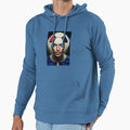 Player Soccer Helmet Hoodie - Trendy Graphic Men Women - T-Shirt, Sweatshirt, Hoodie