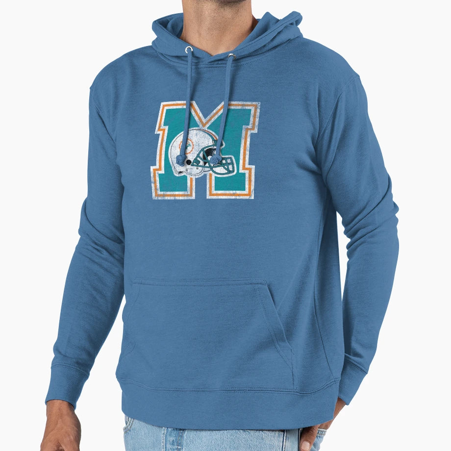 Miami Hoodie - Minimalist Print Men Women - T-Shirt, Sweatshirt, Hoodie