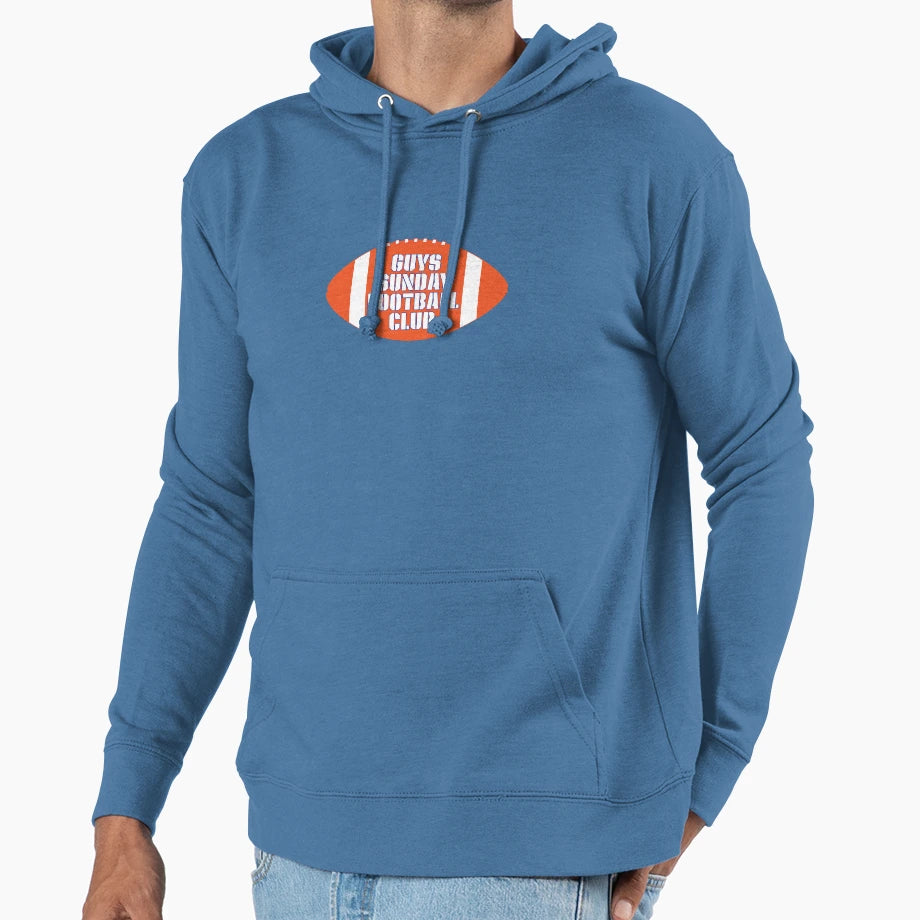 Guys Sunday Football Club Hoodie - Novelty Apparel Men Women - T-Shirt, Sweatshirt, Hoodie