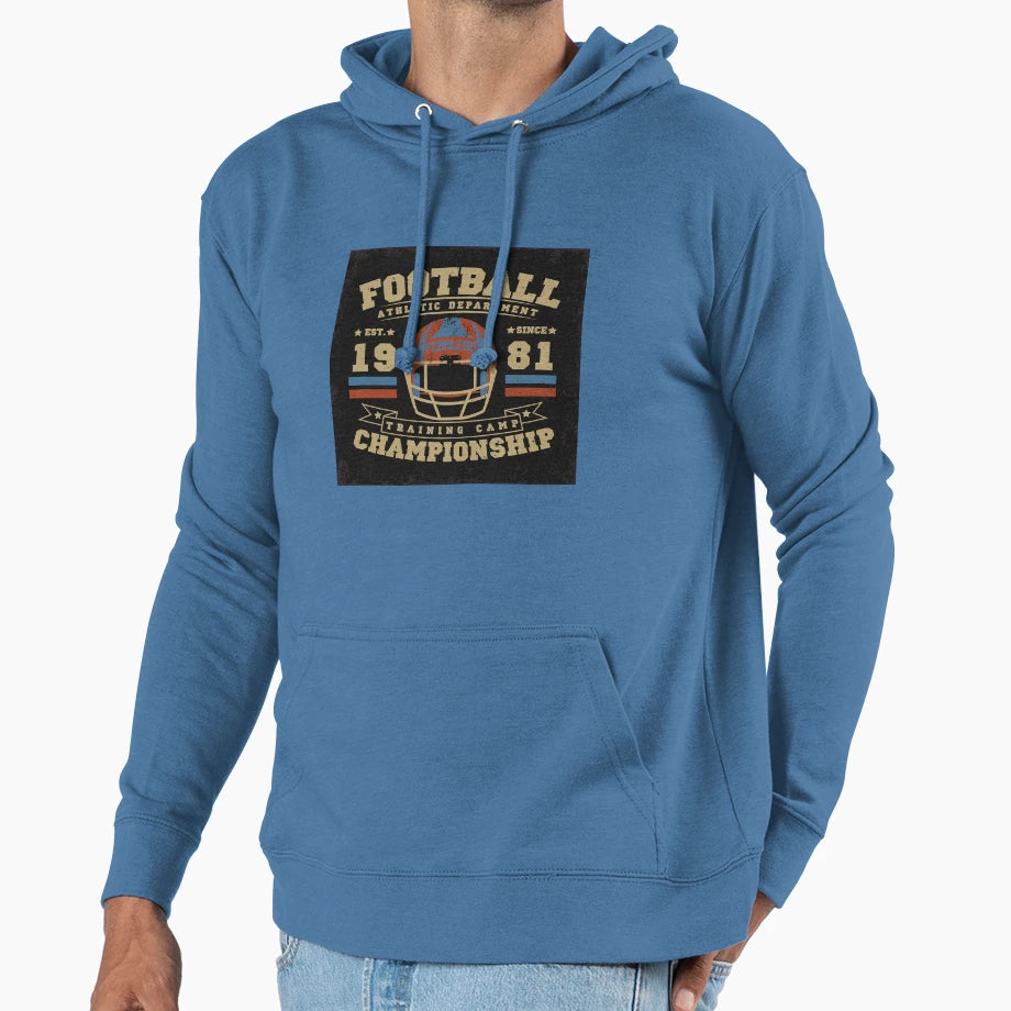 Football Championship Training Camp Hoodie - Streetwear Style Unisex - T-Shirt, Sweatshirt, Hoodie