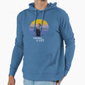Football Is Life Sunset Hoodie - Custom Art Print Unisex - T-Shirt, Sweatshirt, Hoodie