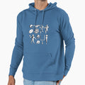 Football Hoodie - Trendy Graphic Unisex - T-Shirt, Sweatshirt, Hoodie