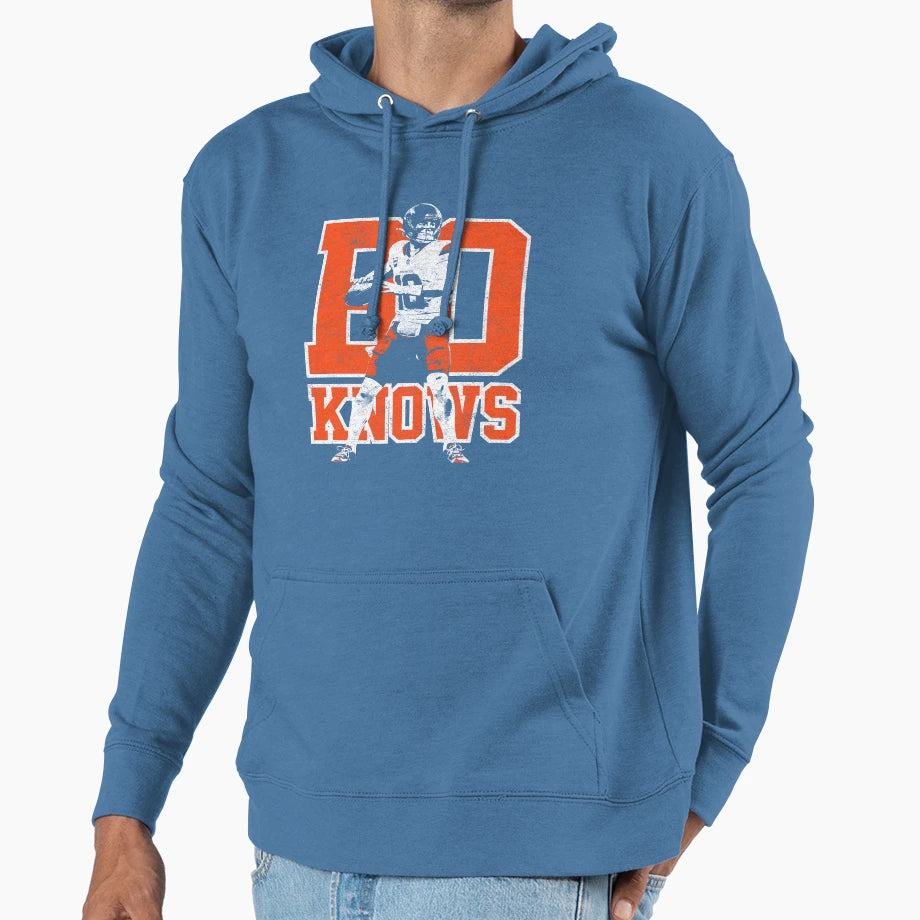 Bo Knows Bo Nix Hoodie - Custom Art Print for Adults - T-Shirt, Sweatshirt, Hoodie
