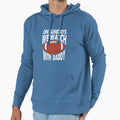 Sundays We Watch Daddy Funny Family Football Hoodie - Trendy Graphic Unisex - T-Shirt, Sweatshirt, Hoodie