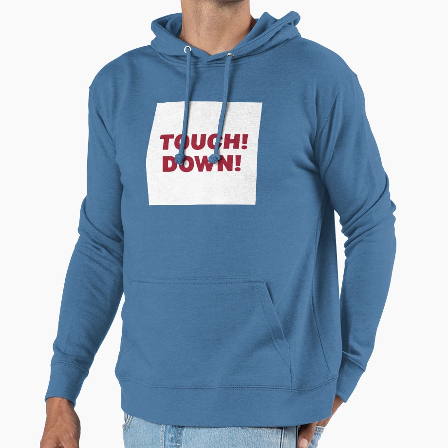 Touchdown Hoodie - Aesthetic Graphic for Adults - T-Shirt, Sweatshirt, Hoodie