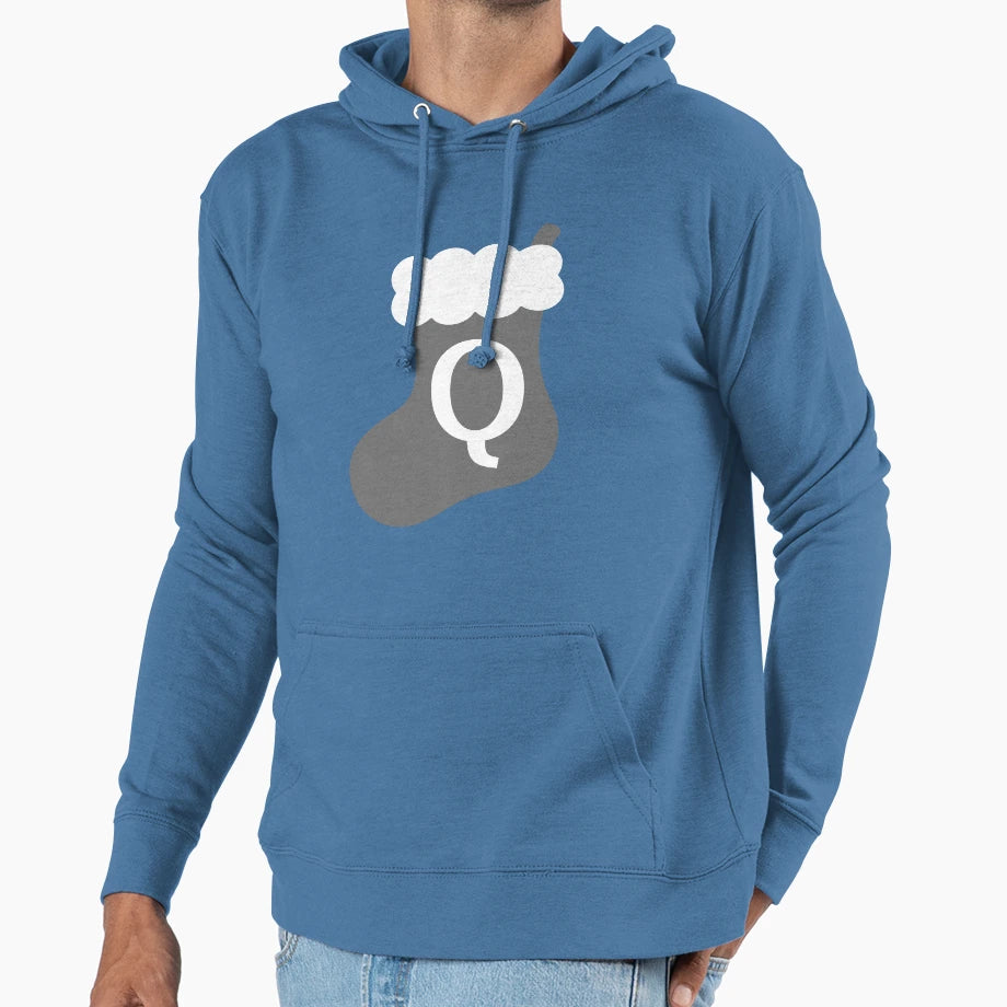 Stocking Hoodie - Minimalist Print Men Women - T-Shirt, Sweatshirt, Hoodie