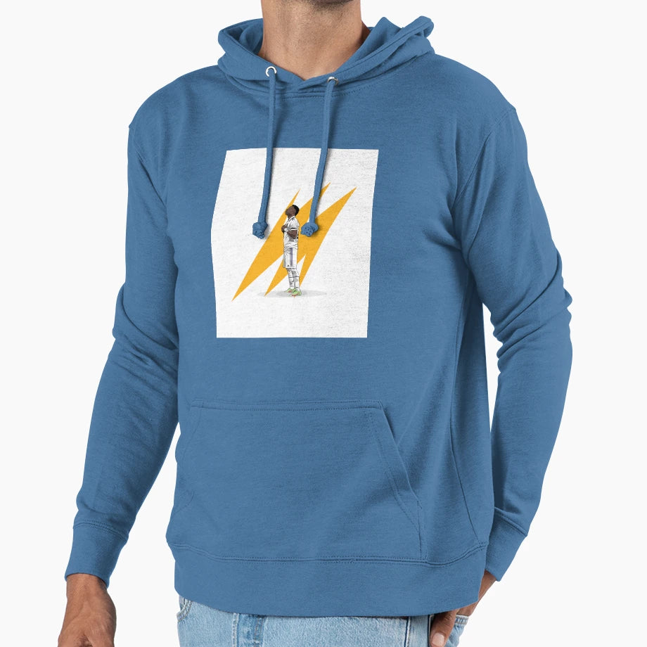 Vini Jr Hoodie - Graphic Print for Adults - T-Shirt, Sweatshirt, Hoodie