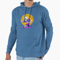 Halloween Football Skeleton Hoodie - Casual Everyday Wear for Adults - T-Shirt, Sweatshirt, Hoodie