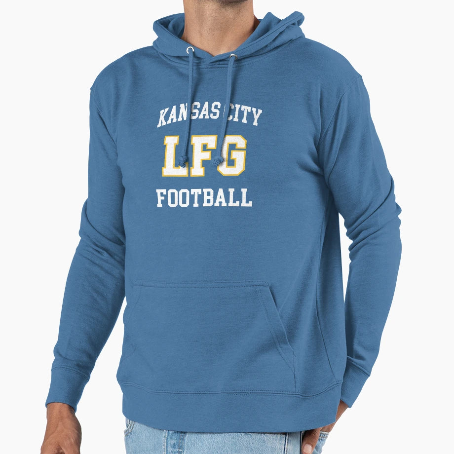Kansas City Football Lfg Hoodie - Fun Novelty Design Men Women - T-Shirt, Sweatshirt, Hoodie