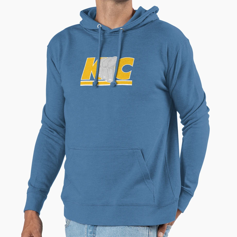 Kansas City 3 Time Champions Hoodie - Casual Everyday Wear Unisex - T-Shirt, Sweatshirt, Hoodie