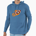 Monogram O Football Fireball Hoodie - Casual Everyday Wear Unisex - T-Shirt, Sweatshirt, Hoodie