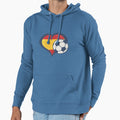 Soccer Heart Spanish Flag Woso Futfem Hoodie - Trendy Graphic for Adults - T-Shirt, Sweatshirt, Hoodie