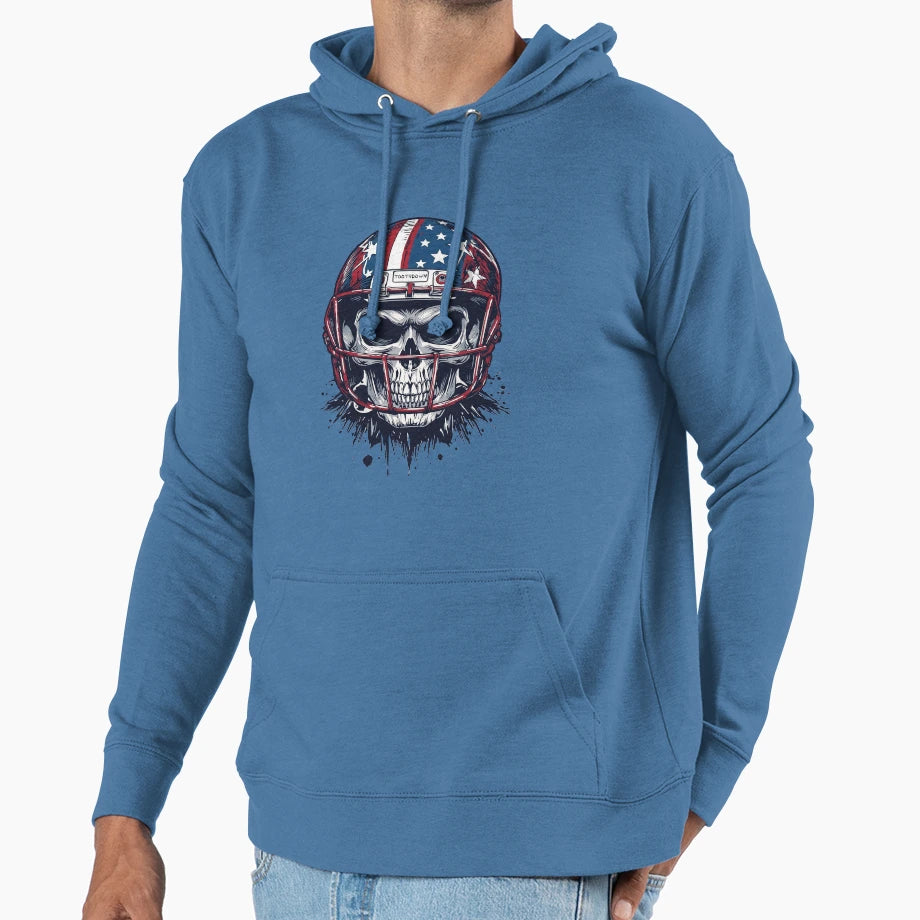 Touchdown Till Death Hoodie - Streetwear Style Unisex - T-Shirt, Sweatshirt, Hoodie