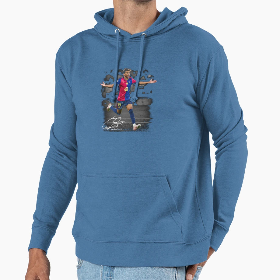 Lamine Yamal Moment Hoodie - Graphic Print for Adults - T-Shirt, Sweatshirt, Hoodie