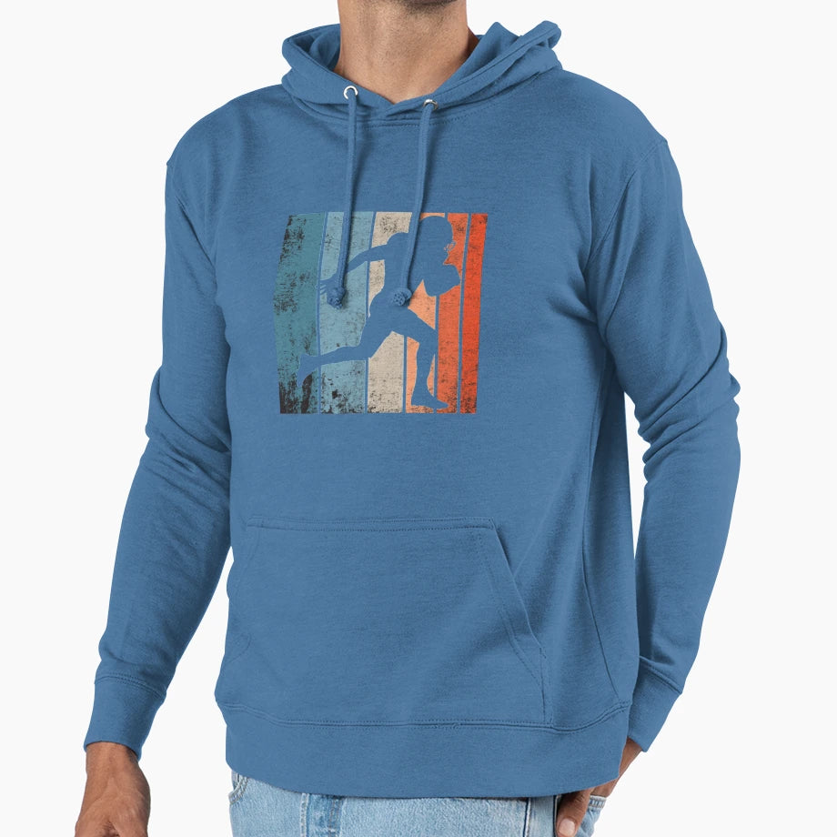 American Football Running Back Touchdown T-Shirt - Aesthetic Graphic Unisex - T-Shirt, Sweatshirt, Hoodie