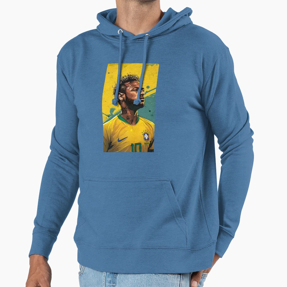 Brazil Hoodie - Streetwear Style Men Women - T-Shirt, Sweatshirt, Hoodie