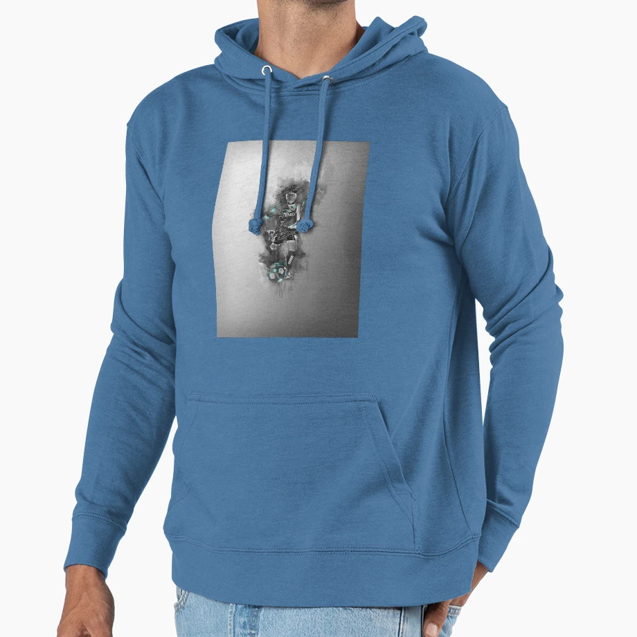 Football Cup Playing Hoodie - Graphic Print Unisex - T-Shirt, Sweatshirt, Hoodie