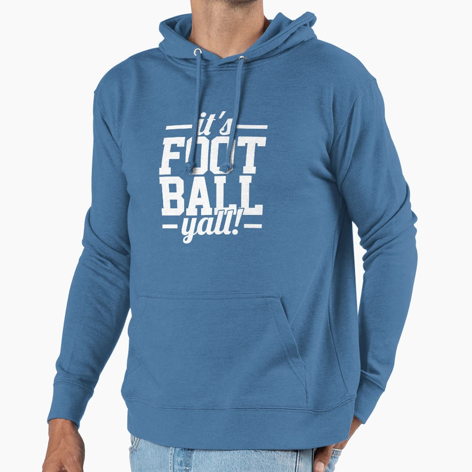 Football Player Sports Hoodie - Custom Art Print for Adults - T-Shirt, Sweatshirt, Hoodie