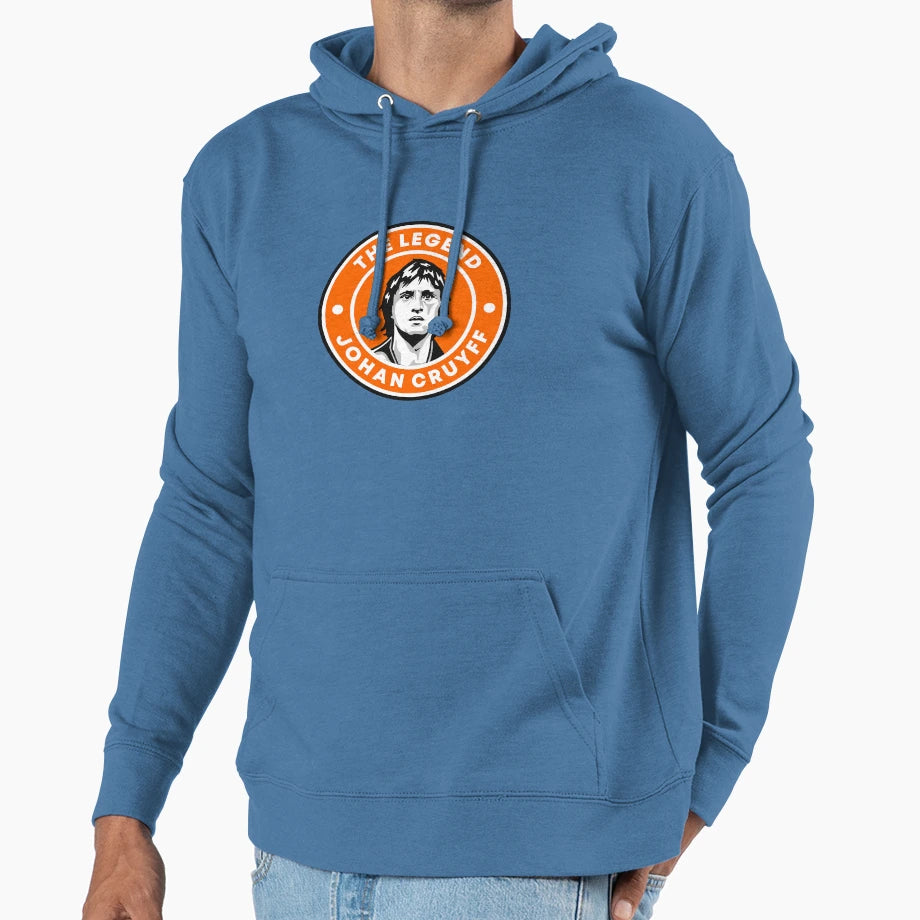 Johan Cruyff Legend Hoodie - Unique Graphic Unisex - T-Shirt, Sweatshirt, Hoodie