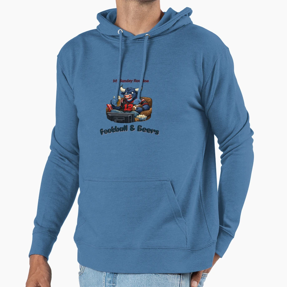 Houston Texans Sunday Routine T-Shirt - Aesthetic Graphic for Adults - T-Shirt, Sweatshirt, Hoodie