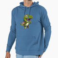 Dino Football Hoodie - Unique Graphic Unisex - T-Shirt, Sweatshirt, Hoodie