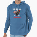 Happy Valentines Day Football Is My Hoodie - Minimalist Print Men Women - T-Shirt, Sweatshirt, Hoodie