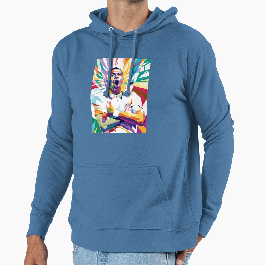 Kylian Mbappe Hoodie - Streetwear Style Men Women - T-Shirt, Sweatshirt, Hoodie
