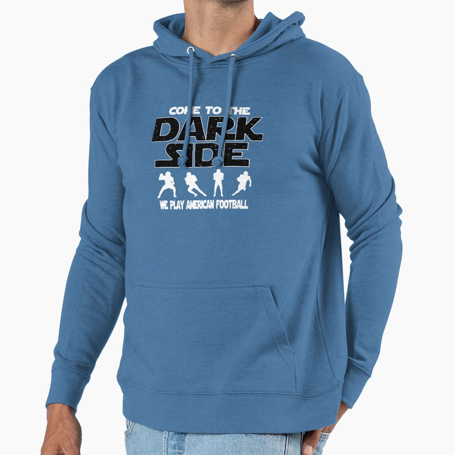 American Football Lover Come To Dark Side T-Shirt - Graphic Print Unisex - T-Shirt, Sweatshirt, Hoodie