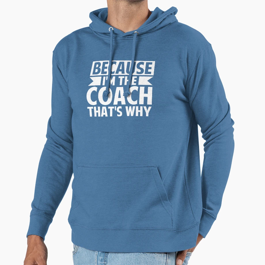 Funny Coach Ideas Hoodie - Trendy Graphic for Adults - T-Shirt, Sweatshirt, Hoodie