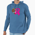 Football Fight Cancer Hoodie - Graphic Print Unisex - T-Shirt, Sweatshirt, Hoodie