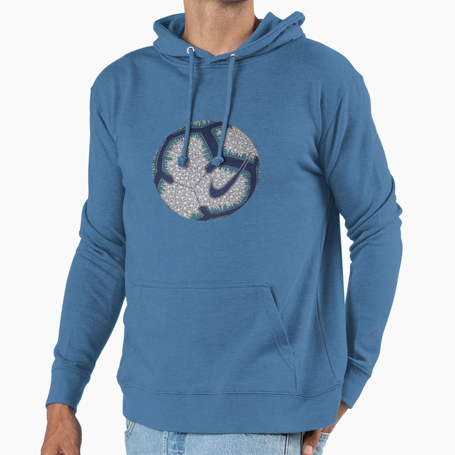 Dot Soccer Ball Hoodie - Casual Everyday Wear for Adults - T-Shirt, Sweatshirt, Hoodie