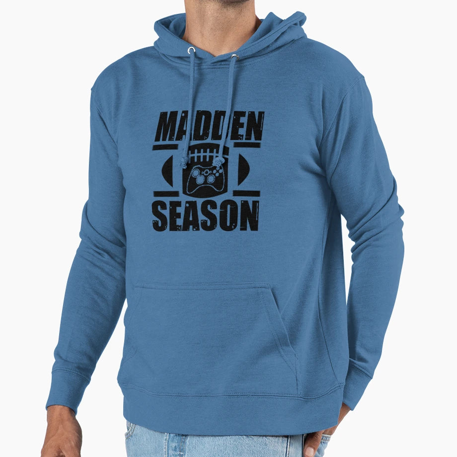 Madden Season Class Hoodie - Novelty Apparel for Adults - T-Shirt, Sweatshirt, Hoodie