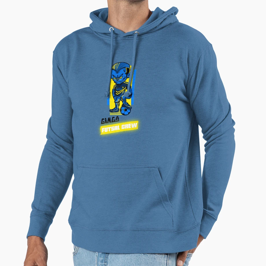 Ginga Futsal Crew Hoodie - Casual Everyday Wear Unisex - T-Shirt, Sweatshirt, Hoodie