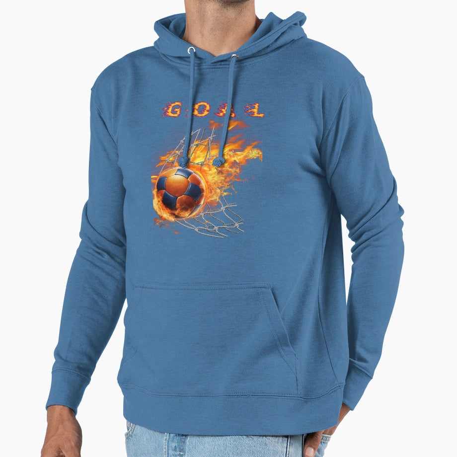 Goal Hoodie - Graphic Print Men Women - T-Shirt, Sweatshirt, Hoodie