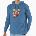 Coquette Bow American Football Autumn Hoodie - Graphic Print Men Women - T-Shirt, Sweatshirt, Hoodie
