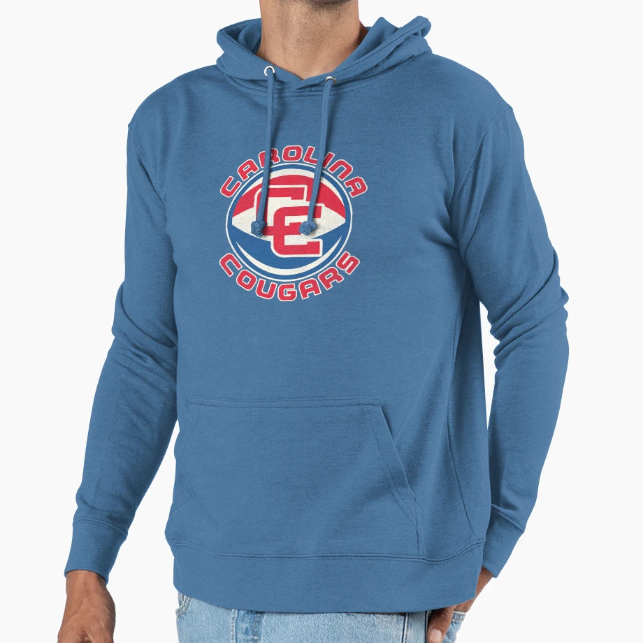 Carolina Cougars Aba Basketball Hoodie - Trendy Graphic for Adults - T-Shirt, Sweatshirt, Hoodie