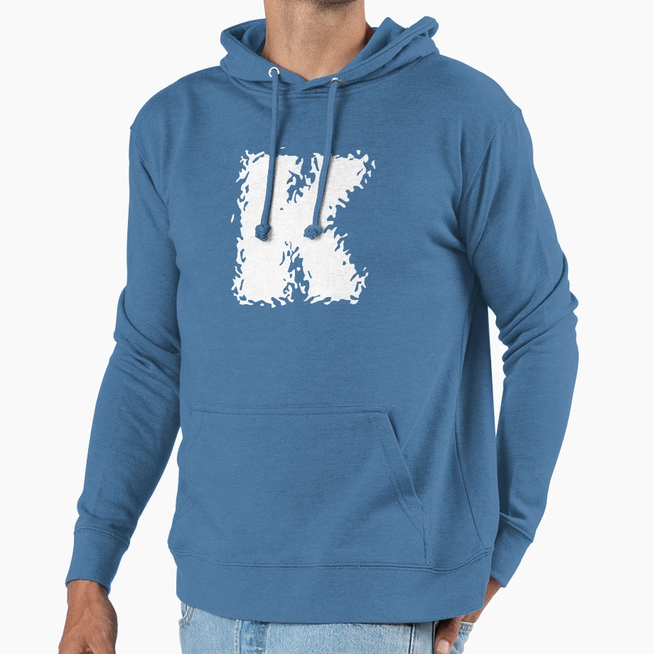 Alphabet Letter K Funny Glas Letter Hoodie - Custom Art Print for Adults - T-Shirt, Sweatshirt, Hoodie
