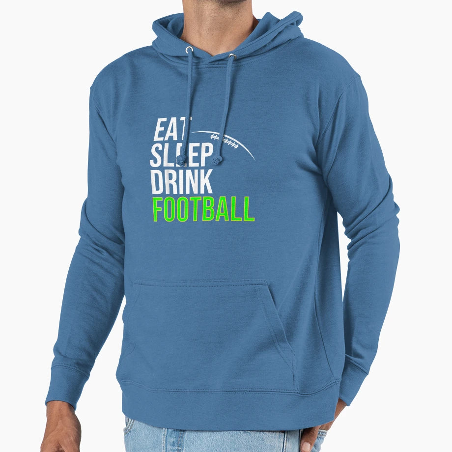 Eat Sleep Drink Hoodie - Streetwear Style Unisex - T-Shirt, Sweatshirt, Hoodie