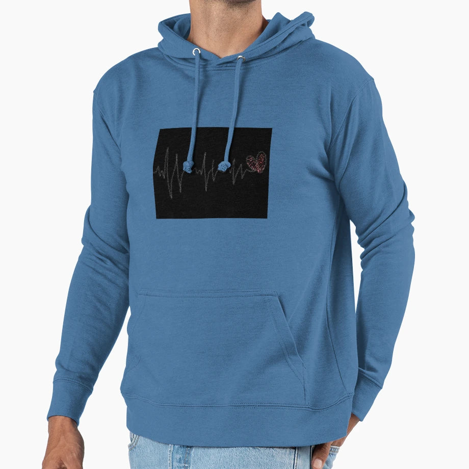Rythm Love Hoodie - Trendy Graphic Unisex - T-Shirt, Sweatshirt, Hoodie
