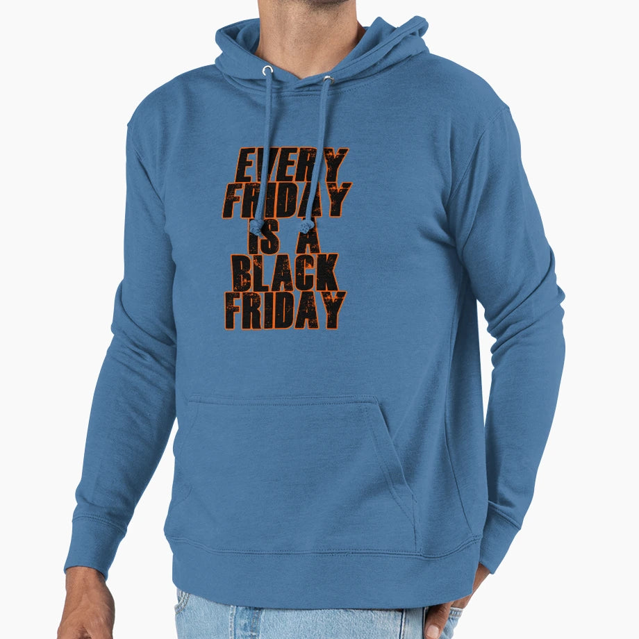 Redbubble Black Friday Sale Hoodie - Fun Novelty Design Unisex - T-Shirt, Sweatshirt, Hoodie