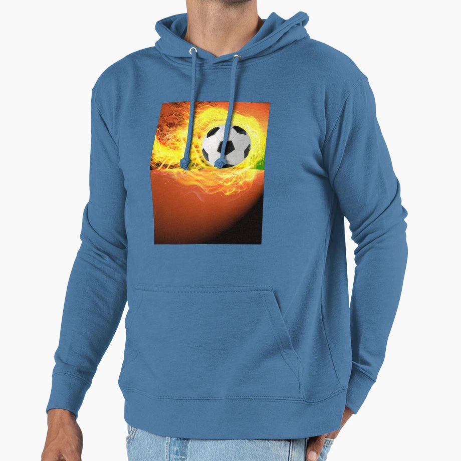 I Am Fire Ball No Text Hoodie - Trendy Graphic Unisex - T-Shirt, Sweatshirt, Hoodie